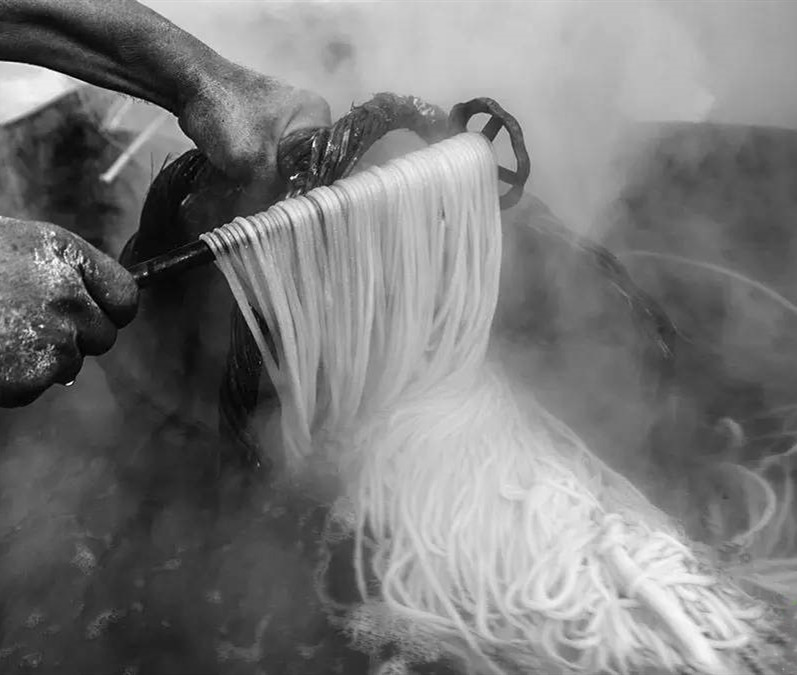 紅薯粉條加工過程中，淀粉老化特性在粉絲生產中的應用