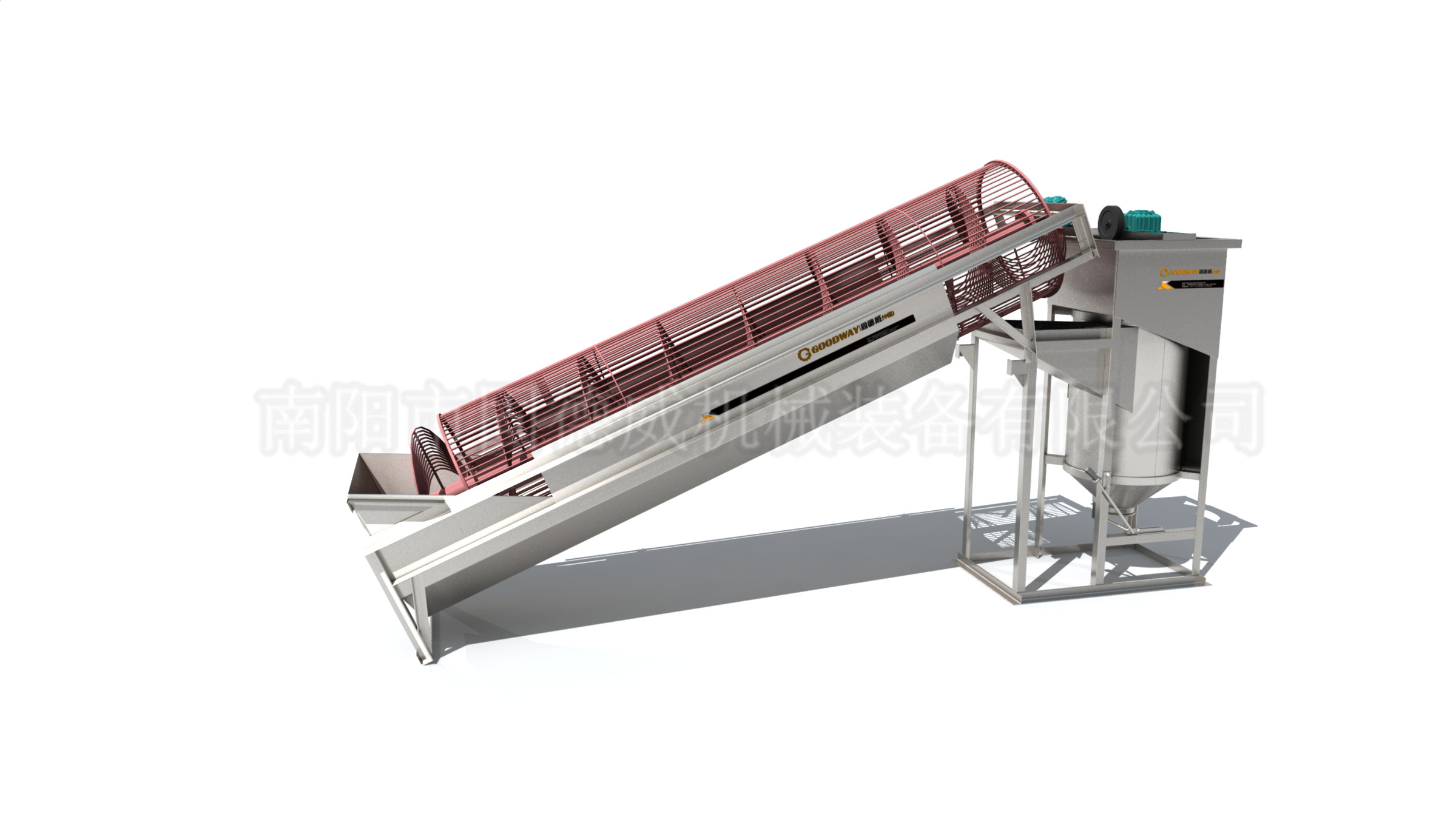 固德威專用紅薯清洗機， 清潔能力NO.1 ！