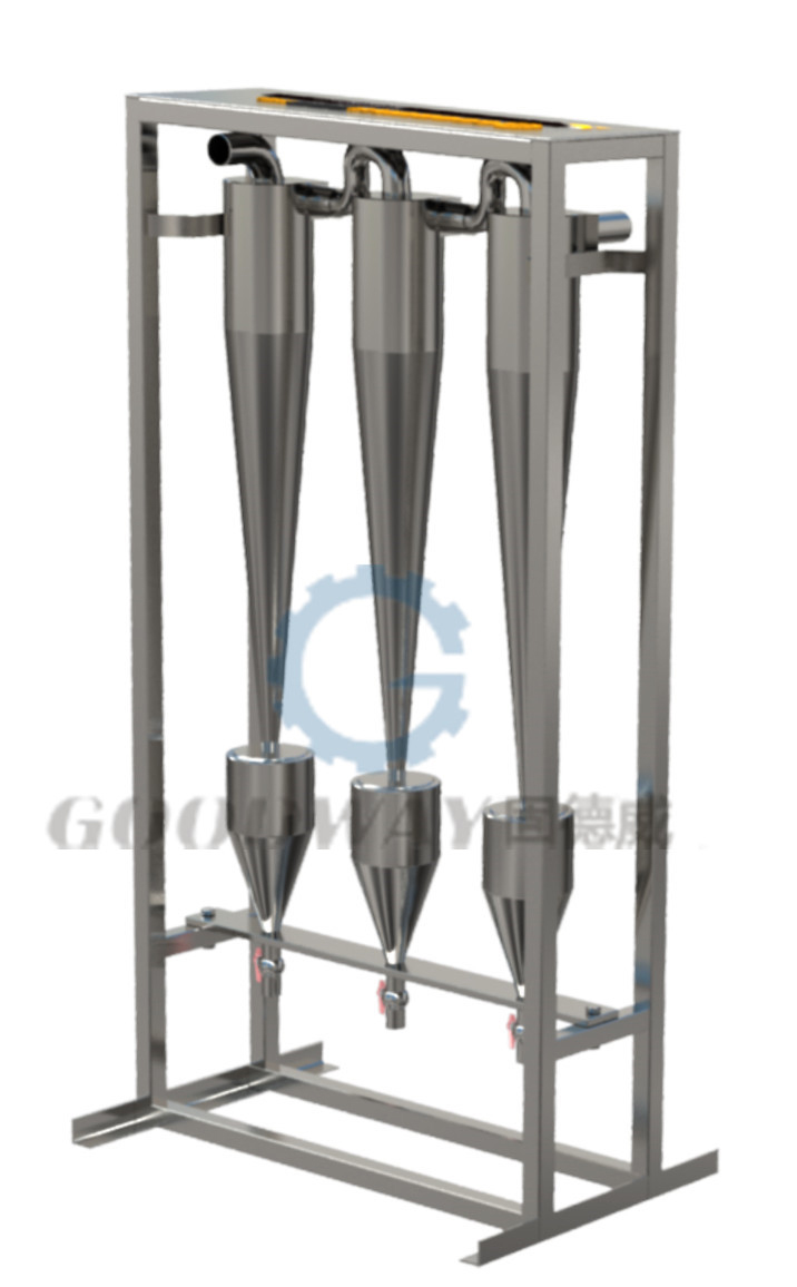 淀粉爽滑細膩的口感 原來是因為除砂除泥器